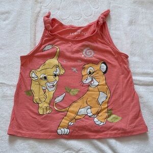 Disney Lion King Coral Tank Top